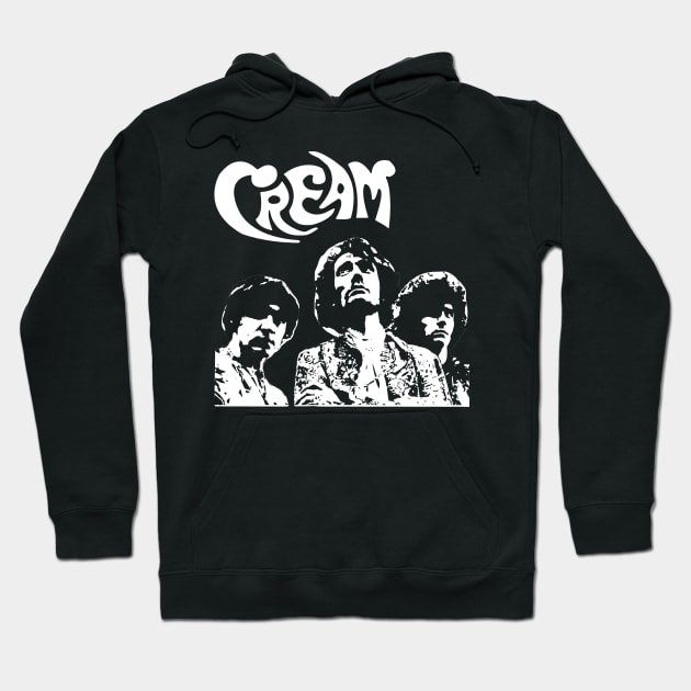 Rock Love Cream Music Official Merchandise Hoodie by BarryBridgesScene